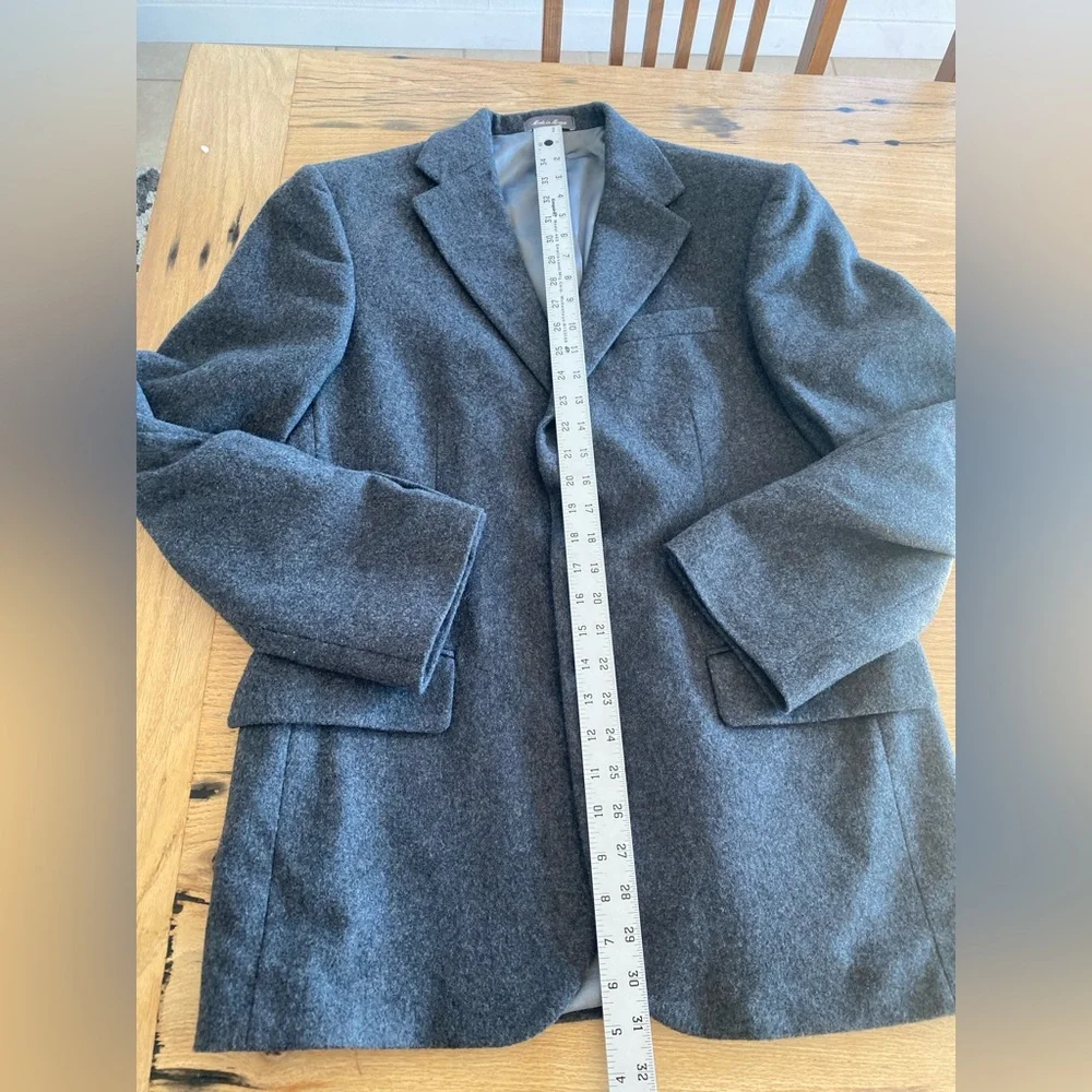 Oscar de la Renta Blue‎ Men's 3 Button Blazer Suit Coat  Preowned
